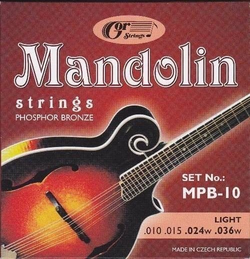 Struny do mandoliny Gorstrings MPB-10