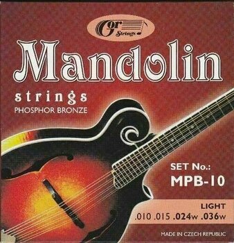 Struny do mandoliny Gorstrings MPB-10 - 1