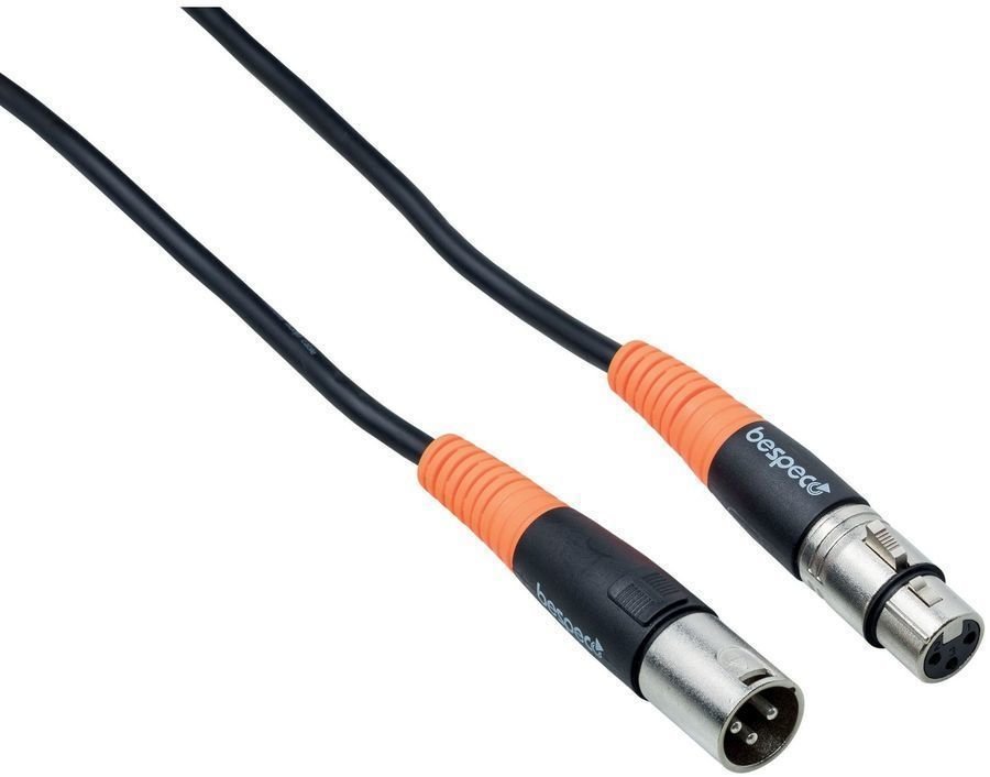 Câble pour microphone Bespeco SLFM Noir 4,5 m