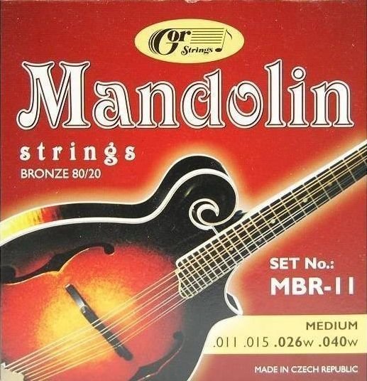 Struny do mandoliny Gorstrings MBR-11