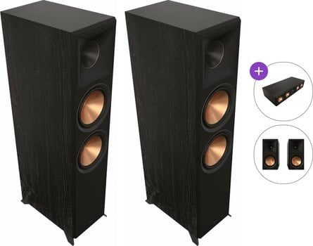 Hi-Fi põrandakõlar Klipsch RP-8000F II Standard SET Hi-Fi põrandakõlar Ebony - 1