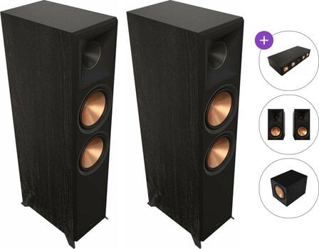 Hi-Fi põrandakõlar Klipsch RP-8000F II Premium SET Hi-Fi põrandakõlar Ebony - 1