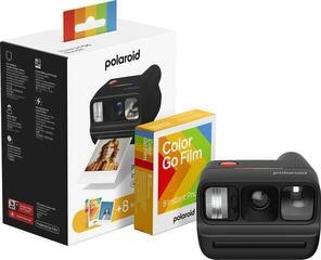 Instant kamera Polaroid Go Gen 3 + Color Film Black- + Color Film Instant kamera