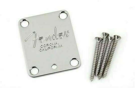 Placa de guitarra Fender 4-Bolt American Series Cromado - 1