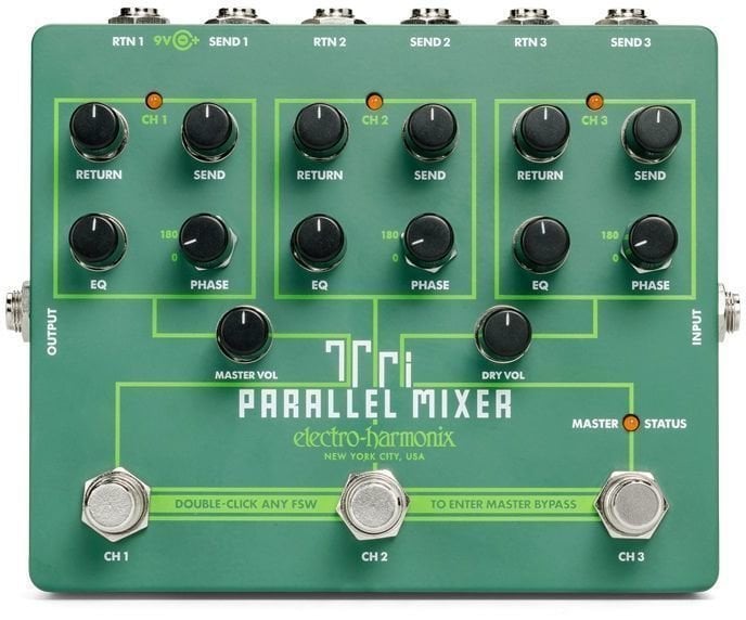 Gitáreffekt Electro Harmonix Tri Parallel Mixer