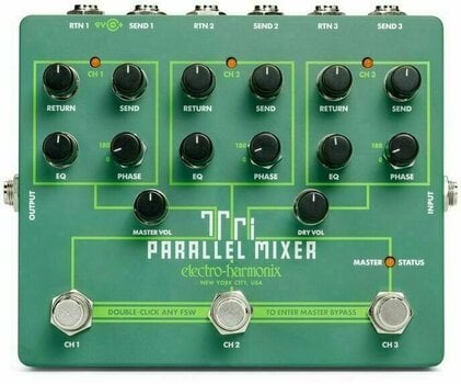 Effect Pedal Electro Harmonix Tri Parallel Mixer Effect Pedal (Pre-owned) - 1