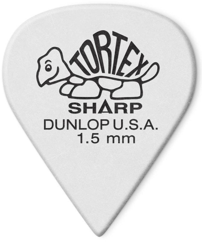 White shark  - Dunlop 412R 1.50 Tortex Sharp