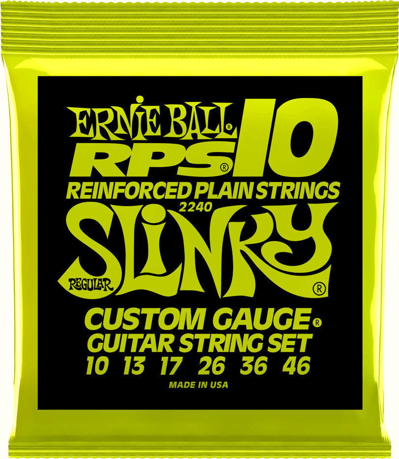 Snaren voor elektrische gitaar Ernie Ball 2240 RPS 10 Slinky