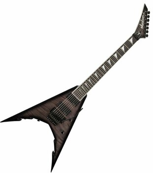 Guitarra eléctrica de 7 cuerdas Jackson Corey Beaulieu USA KV7 Transparent Black - 1