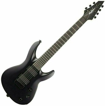 7-string Electric Guitar Jackson USA Select B7 Satin Black with Case - 1