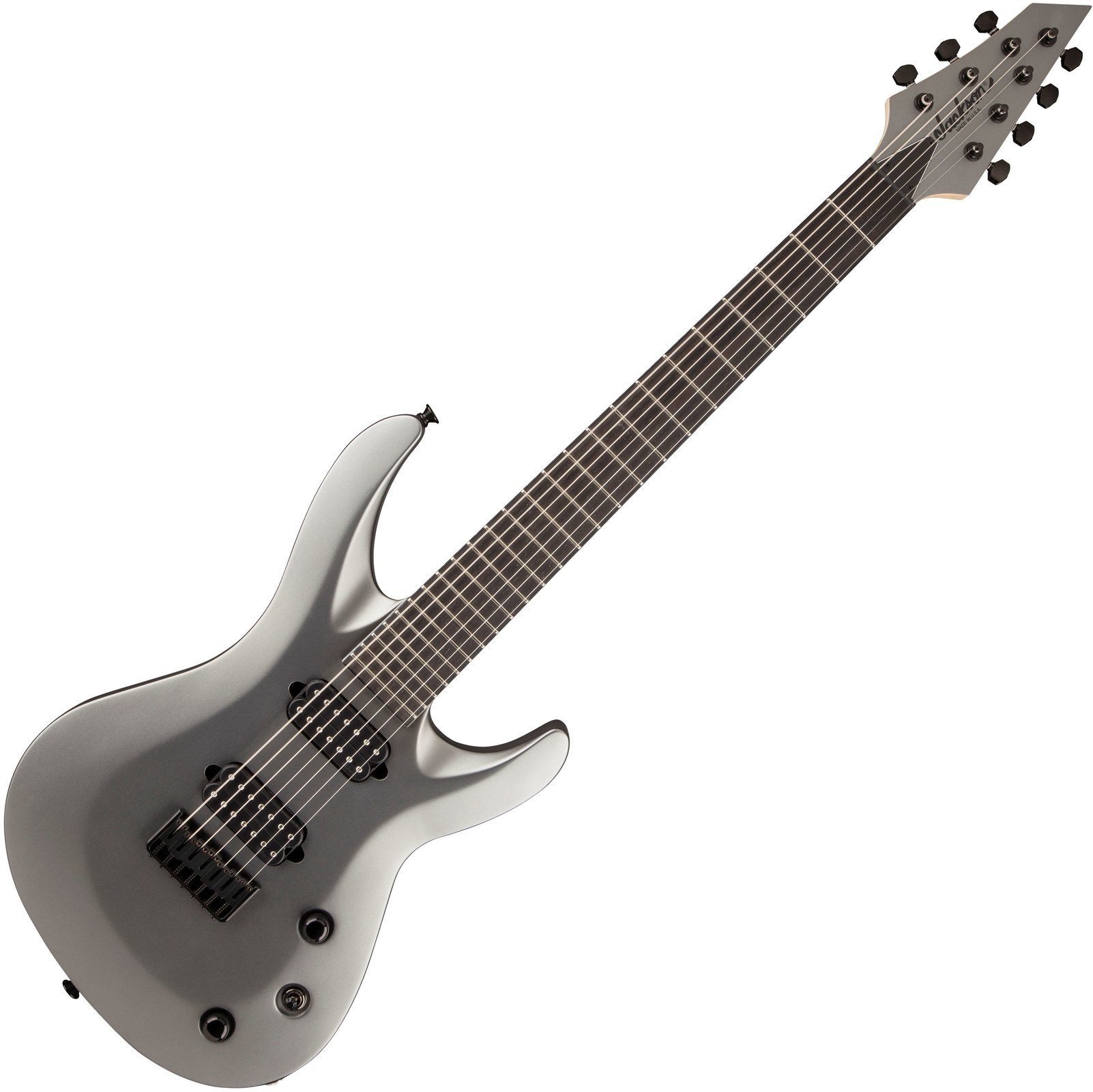 Guitarra eléctrica de 7 cuerdas Jackson USA Select B7 Deluxe Satin Gray with Case