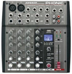 Analogový mixpult Phonic AM220P Analogový mixpult