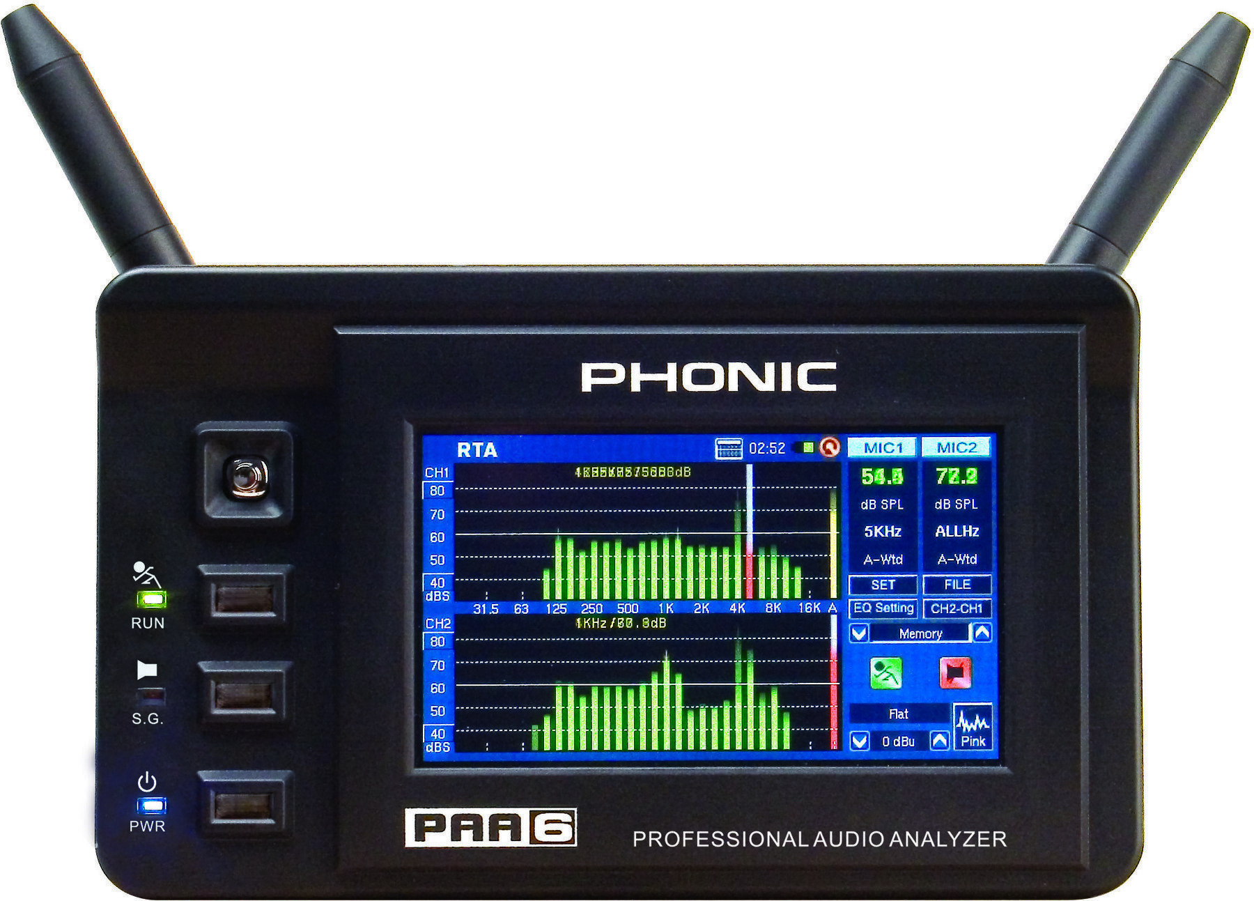Studio-udstyr Phonic PAA6 Audio Analyzer
