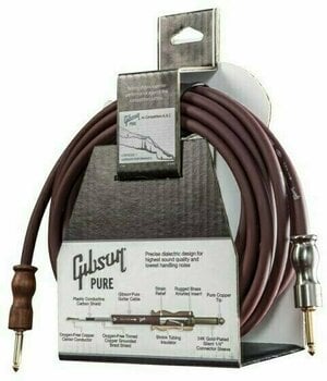Instrumentenkabel Gibson CAB25-CH Instrument Cable Cherry - 1