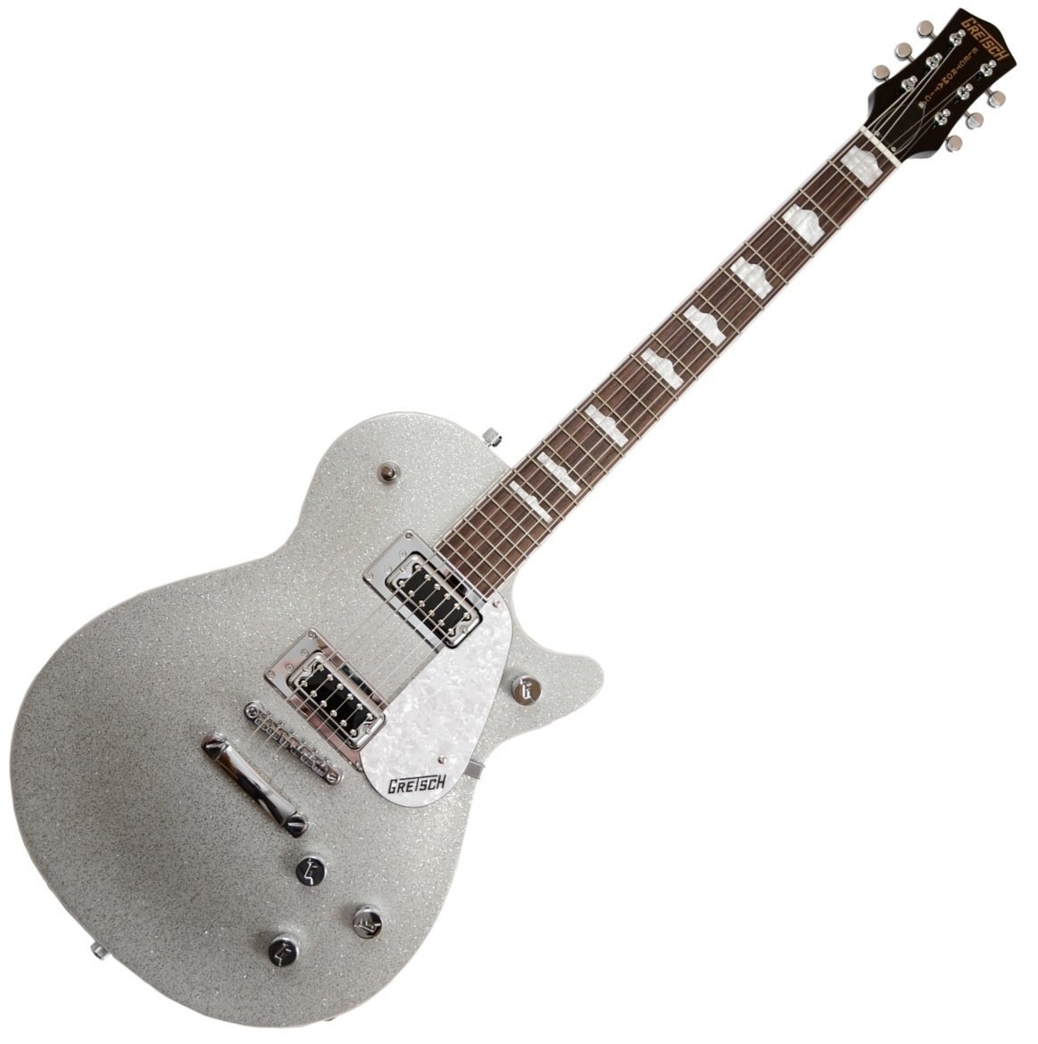 Elektrische gitaar Gretsch Pro Jet Silver Sparkle