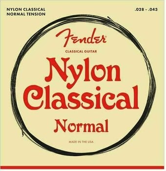 Nylon strune za klasično kitaro Fender 100 Classical Nylon Tie End - 1