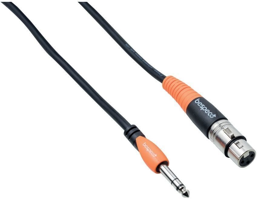 Câble pour microphone Bespeco SLSF Noir 9 m
