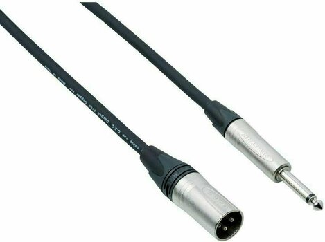 Cablu complet pentru microfoane Bespeco NCMM600 Negru 6 m - 1