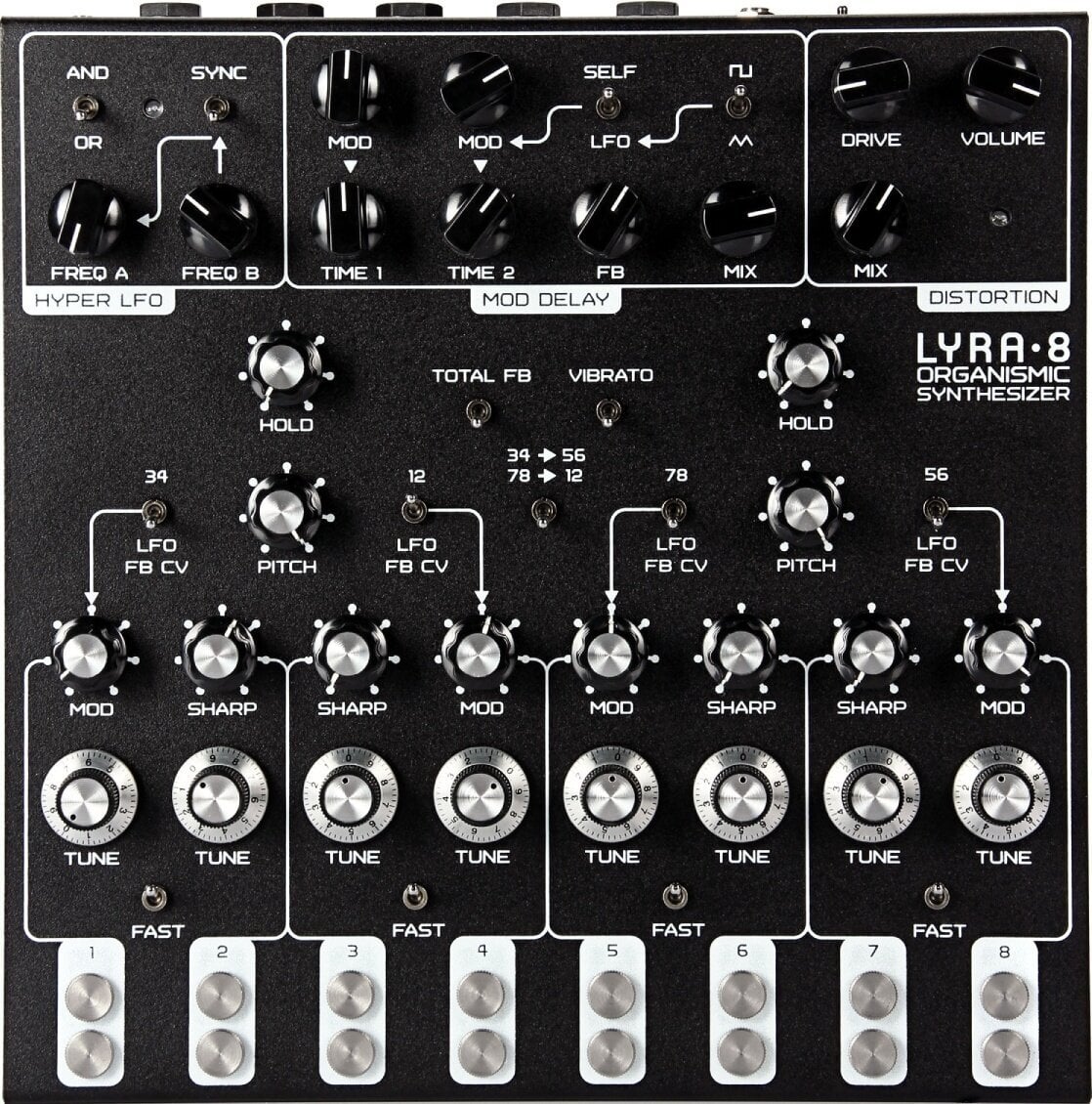 Synthesizer SOMA LYRA-8 Synthesizer