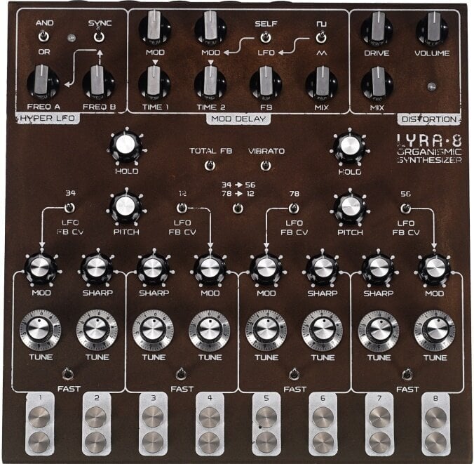 Synthesizer SOMA LYRA-8 Synthesizer
