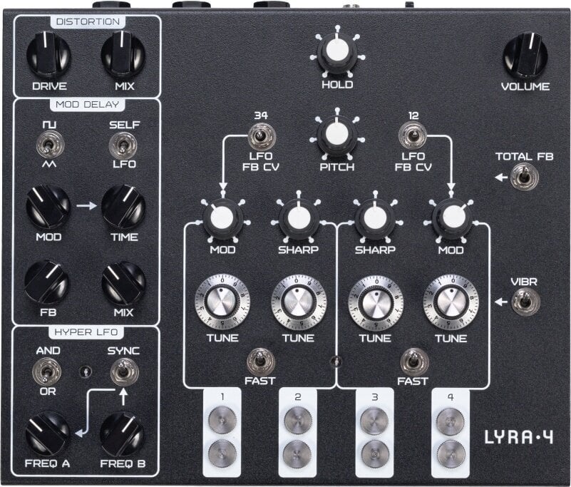 Synthesizer SOMA LYRA-4 Synthesizer