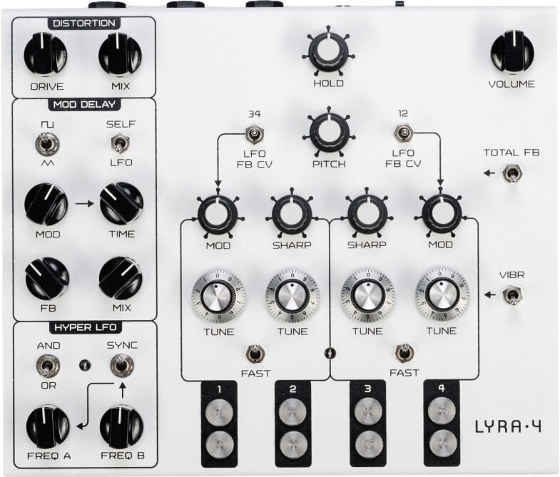 Sintetizator SOMA LYRA-4 Sintetizator