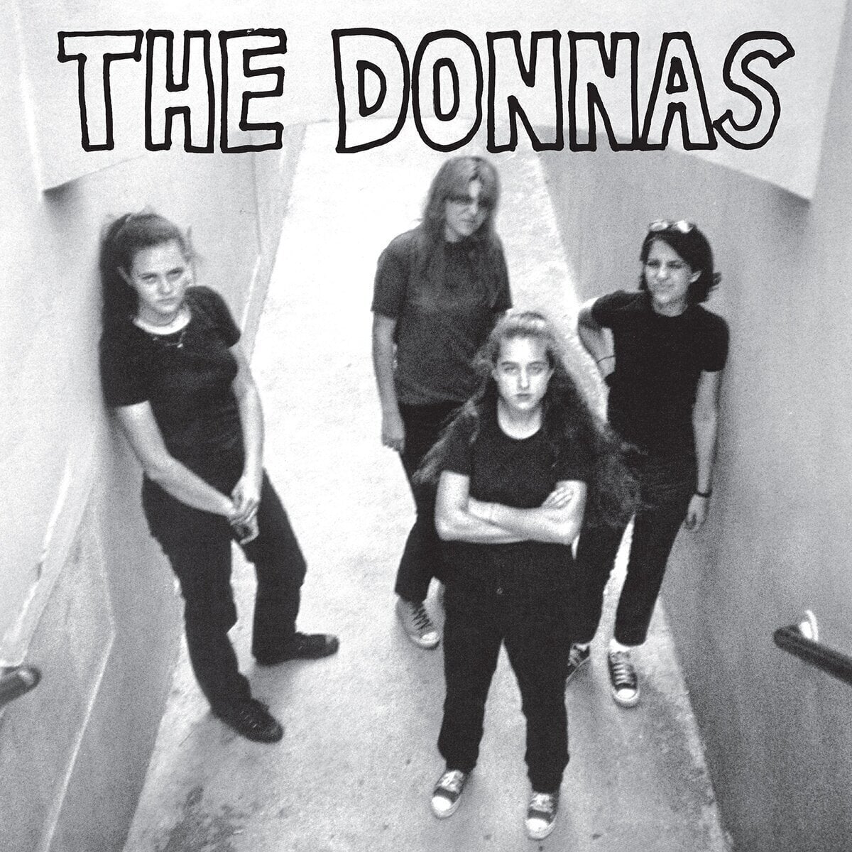 Hanglemez The Donnas - The Donnas (Reissue) (Recycled Transparent Purple/Black/Clear Coloured) (LP)