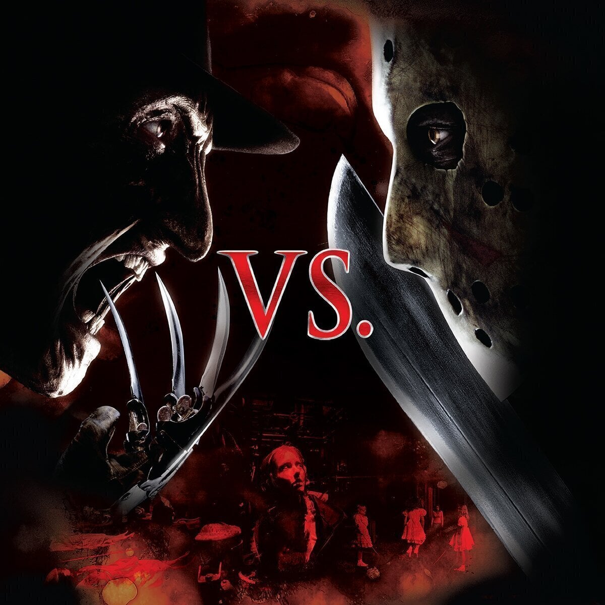 Disque vinyle Various Artists - Freddy vs. Jason (O.S.T.) (Reissue) (Gatefold) (Red/Green "FREDDY'S SWEATER" Coloured) (2 LP)