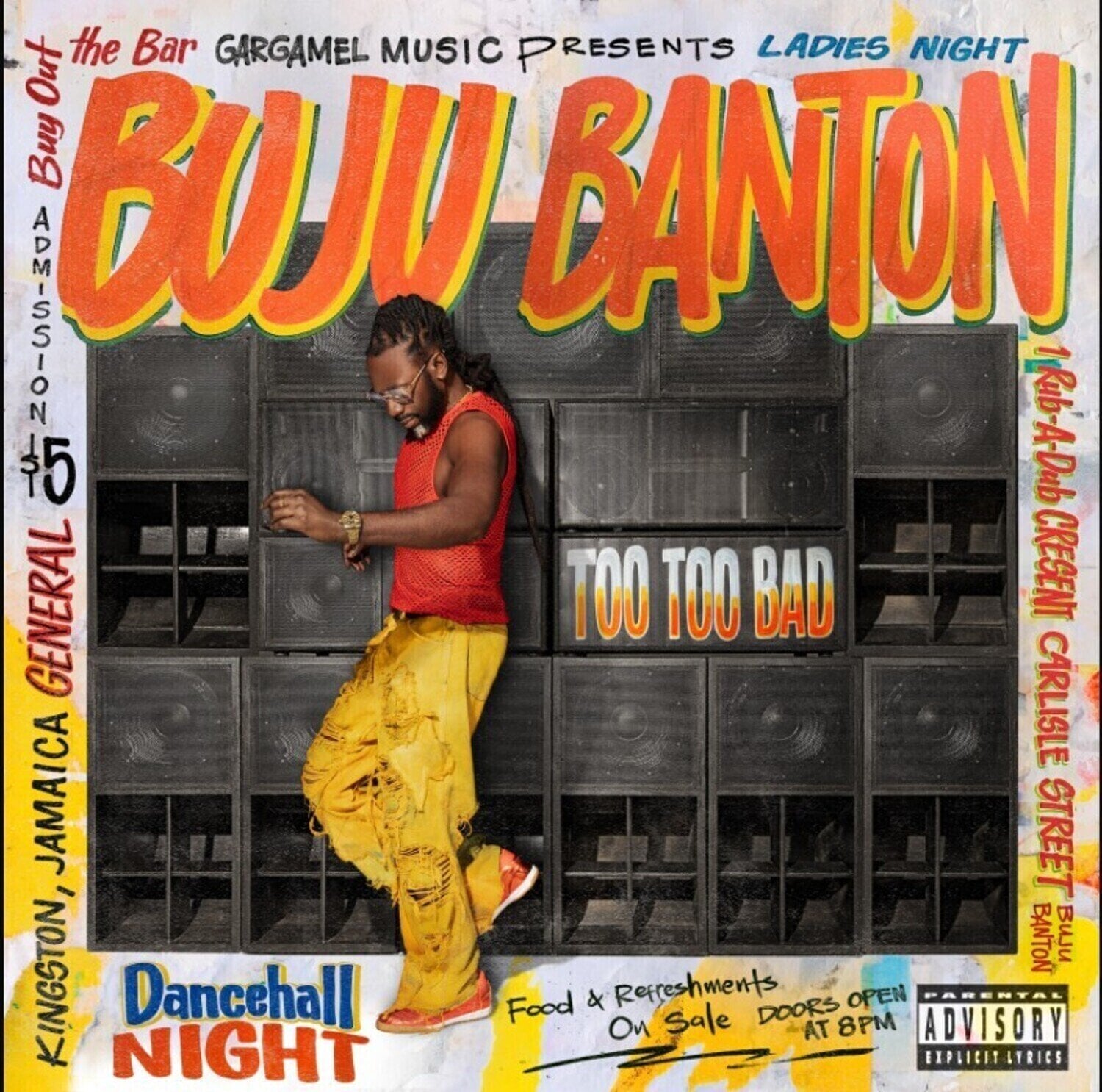 Hanglemez Buju Banton - Too Too Bad (Coloured) (LP)