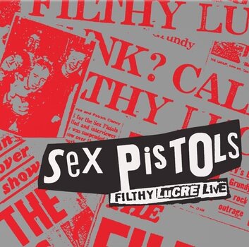 Vinyylilevy Sex Pistols - Filthy Lucre Live(30th Anniversary Edition) (Red Coloured) (140 g) (2 LP) - 1