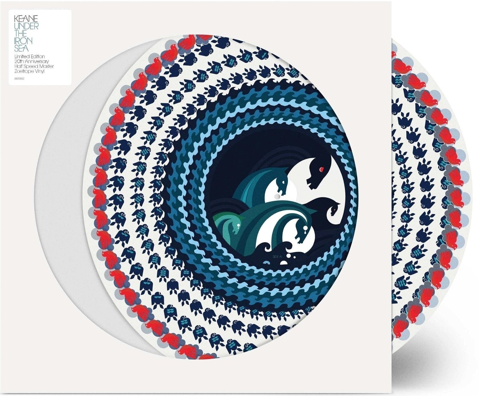 Vinylskiva Keane - Under The Iron Sea (20th Anniversary Edition) (Zoetrope) (LP)
