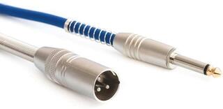Microphone Cable Bespeco IROMM300P Blue