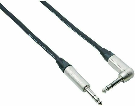 Cable de instrumento Bespeco NCSP450 Negro 4,5 m Recto - Acodado - 1
