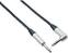 Instrument Cable Bespeco NCSP450 Black 4,5 m Straight - Angled