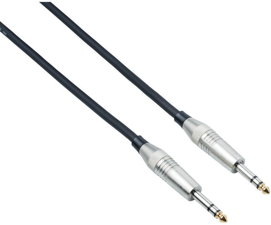 Propojovací kabel, Patch kabel Bespeco XCS100 Černá 100 cm Rovný - Rovný