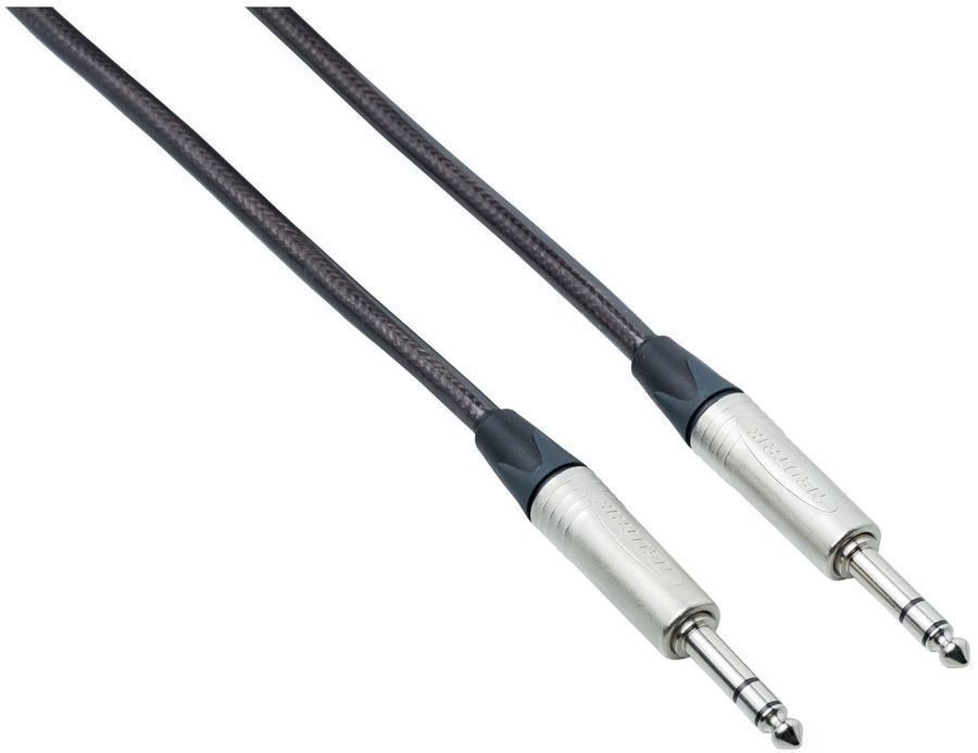 Инструментален кабел Bespeco NCS100T Транспарент-Черeн 100 cm Директен - Директен