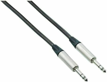Instrument Cable Bespeco NCS100T Black-Transparent 100 cm Straight - Straight - 1