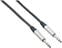 Instrument Cable Bespeco NCS100T Black-Transparent 100 cm Straight - Straight