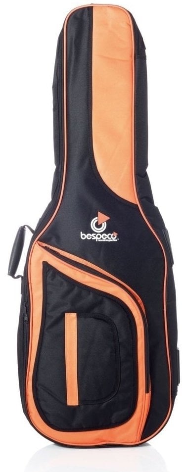 Koffer voor elektrische gitaar Bespeco BAG170EG Koffer voor elektrische gitaar Zwart-Orange