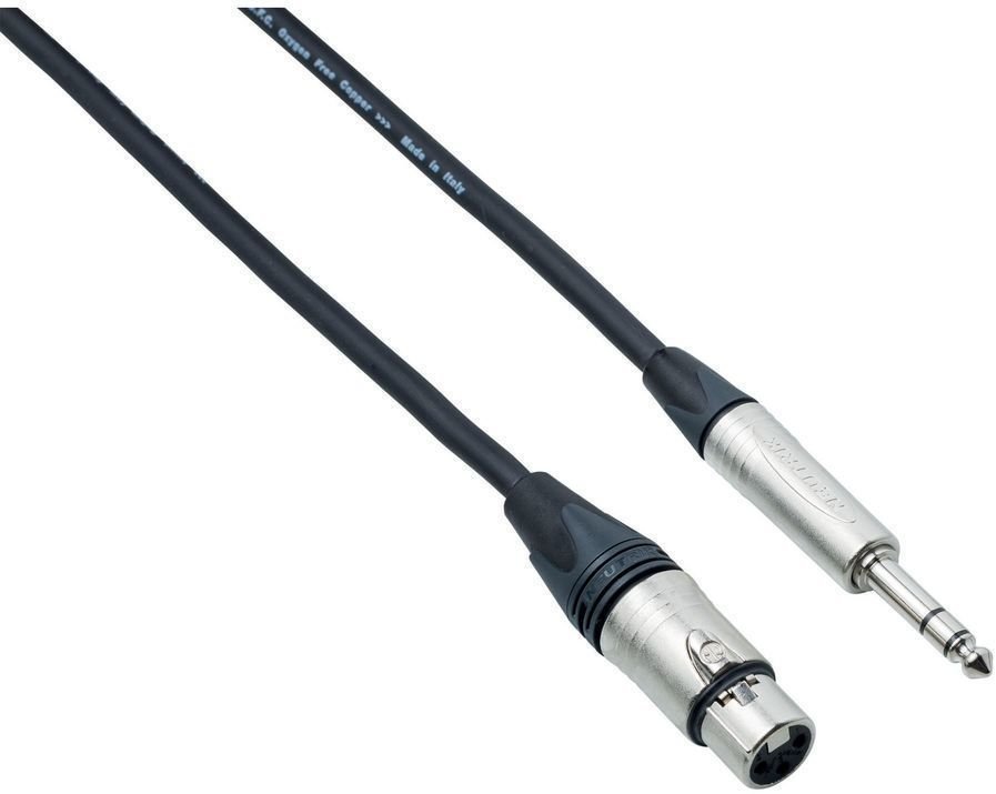 Câble pour microphone Bespeco NCSMA600 Noir 6 m