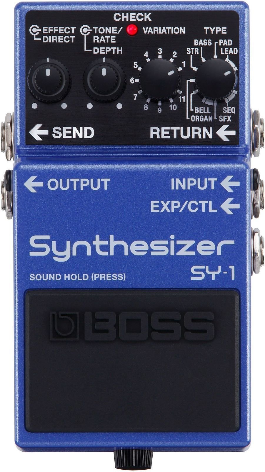 Pedal de efeitos para guitarra Boss SY-1