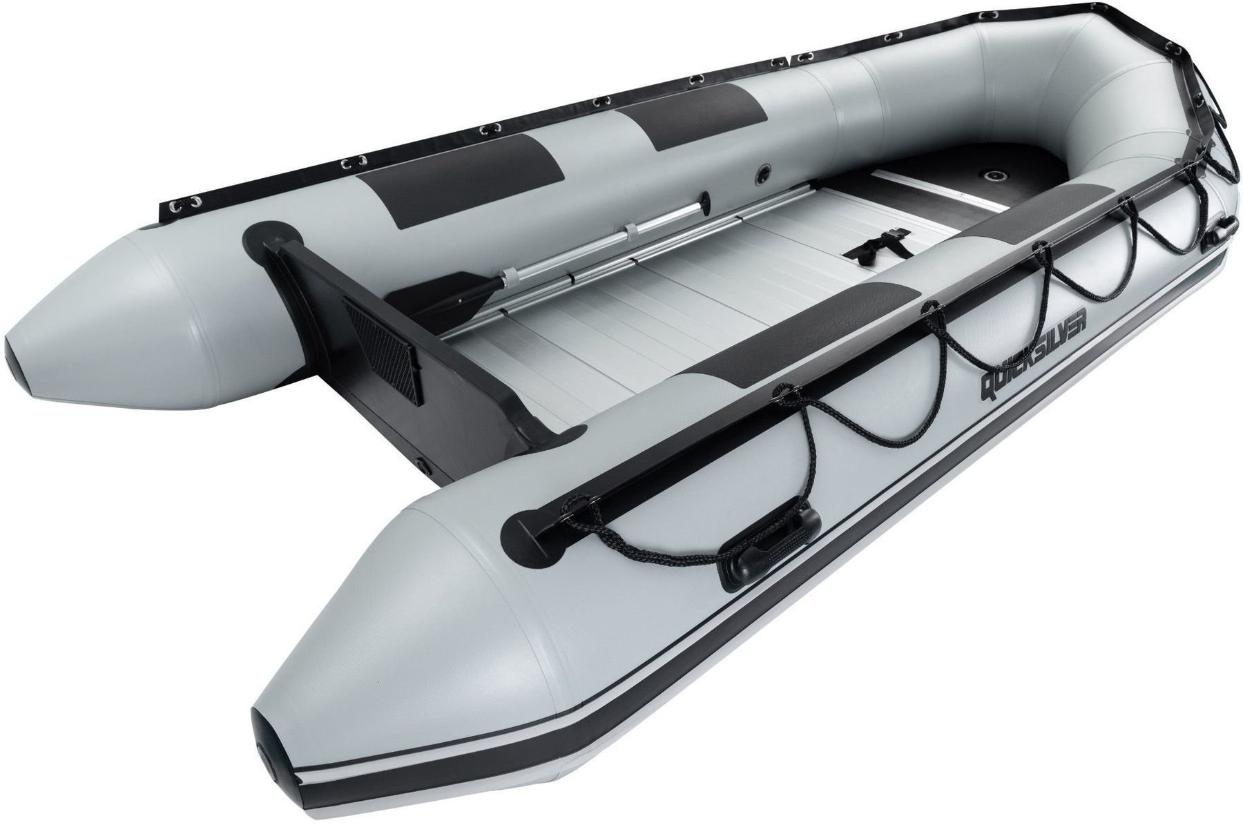 Inflatable Boat Quicksilver Sport 420 Heavy Duty Dark Grey