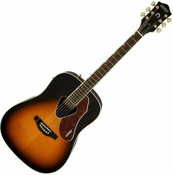 electro-acoustic guitar Gretsch G5024E Rancher Sunburst - 1