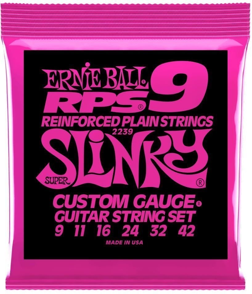Saiten für E-Gitarre Ernie Ball 2239 RPS 9 Slinky