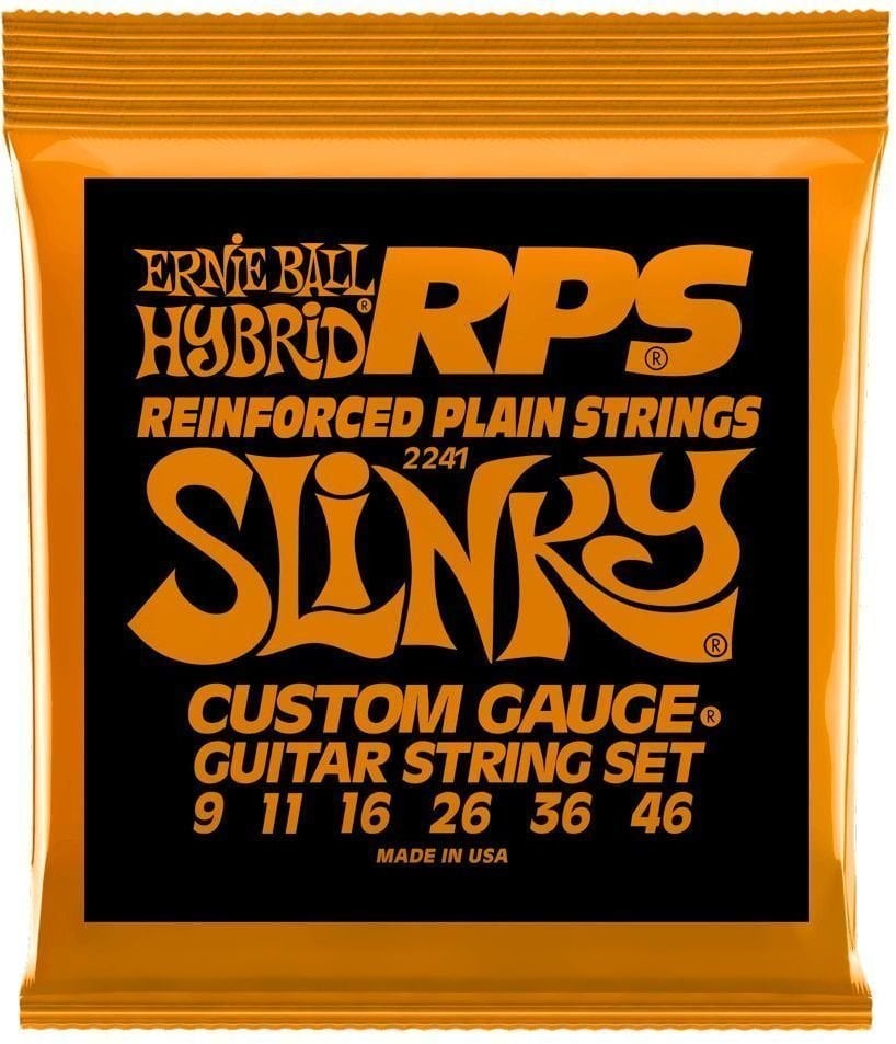 Struny do gitary elektrycznej Ernie Ball 2241 RPS Hybrid Slinky