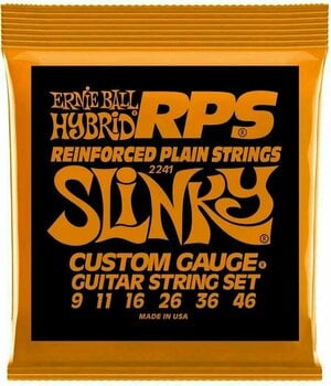 Struny pro elektrickou kytaru Ernie Ball 2241 RPS Hybrid Slinky