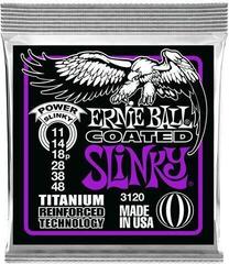 E-guitar strings Ernie Ball 3120 Coated Slinky E-guitar strings