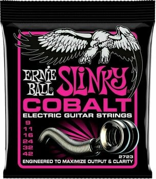 Struny pro elektrickou kytaru Ernie Ball 2723 Slinky Cobalt