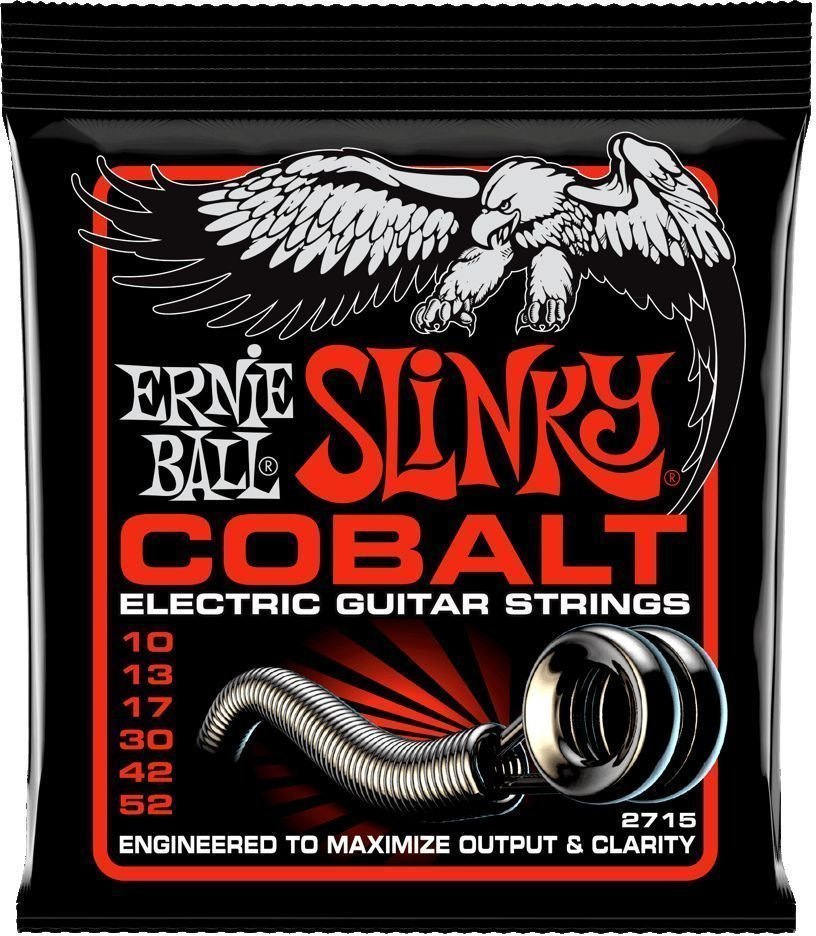 Cordas para guitarra elétrica Mi Ernie Ball 2715 Slinky Cobalt