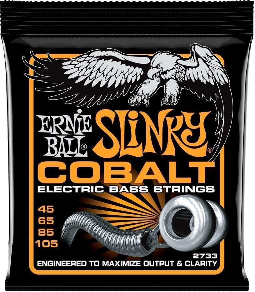Struny pre basgitaru Ernie Ball 2733 Hybrid Slinky Bass 45-105